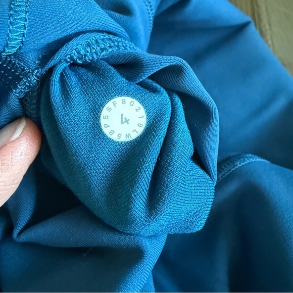 LULULEMON 4 Wunder Under High-Rise Tight 28” *Full-On Luxtreme Deep Marine Teal - Picture 9 of 9